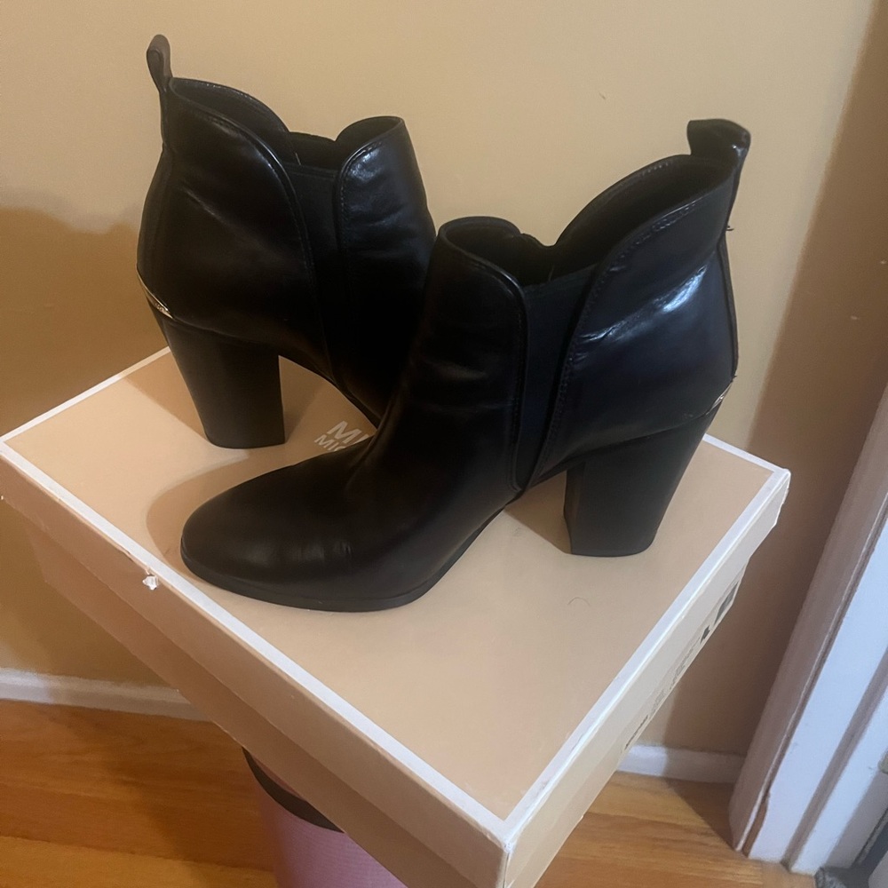 MICHAEL Michael Kors Sleek Black Ankle Boots